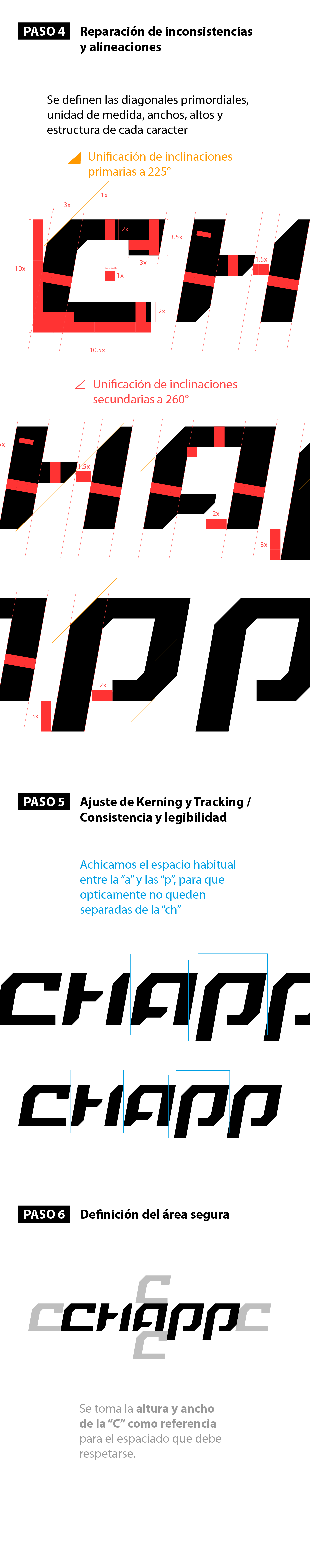 Logo Chapp viejo, color fuccia con la separación de los caracteres